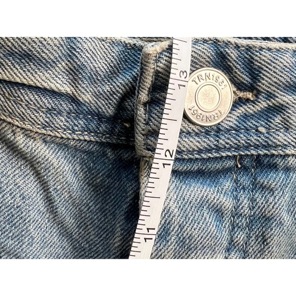 TERRANOVA SIDE POCLET STRAIGHT CUT RIPPED JEANS MEN'S SIZE 34 NWOT - Picture 8 of 10